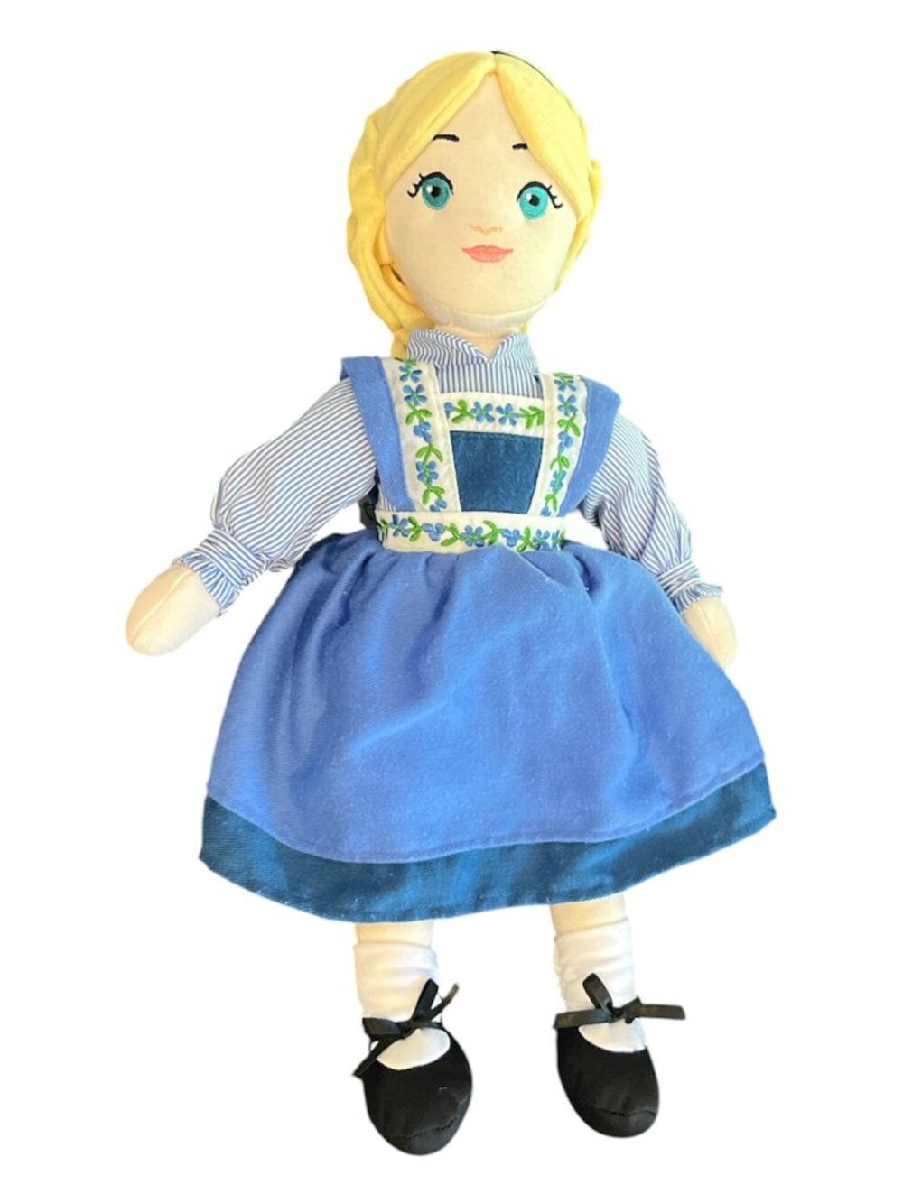 ELSA Disney Frozen the Musical Broadway Plush Doll Embroidered Face 15"